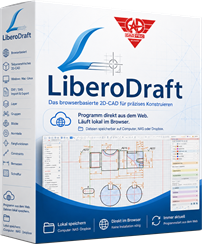 LiberoDraft, the CAD program for Windows, Mac, Linux, iPad, and tablets