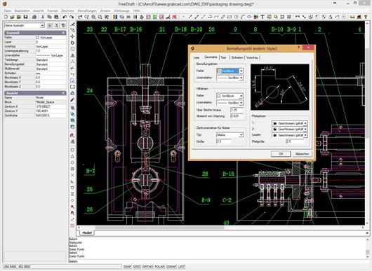 FreeDraft 2D-CAD